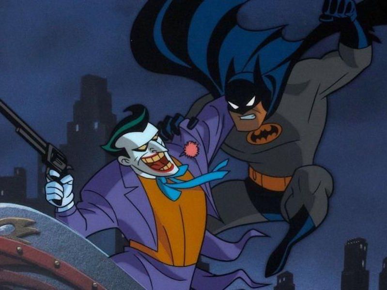 Batman and Joker in Batman: Mask of the Phantasm