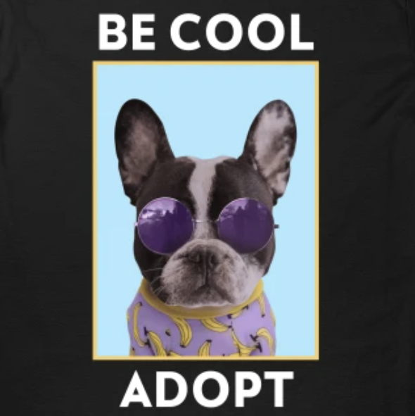 Be cool, adopt tee