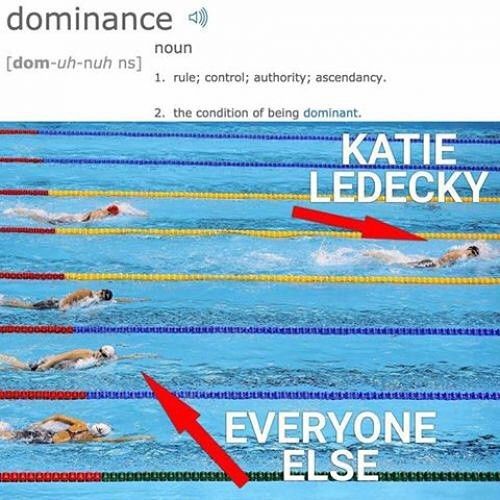 Be Katie Ledecky meme