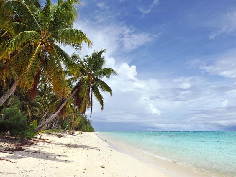 beach in Tuvalu