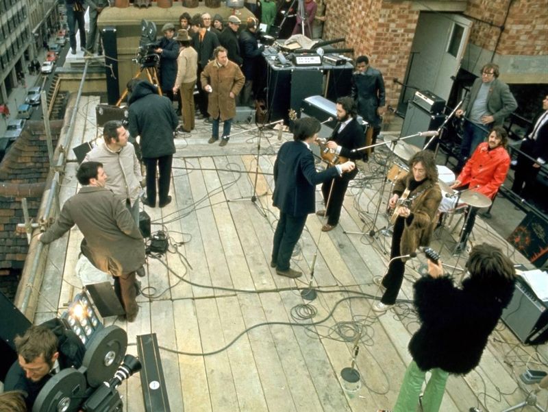 Beatles rooftop concert