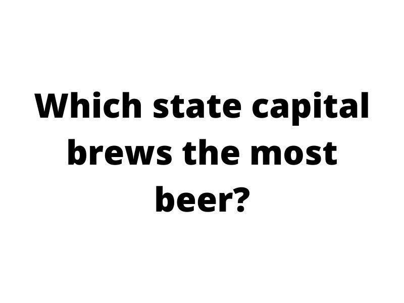 Beer facts