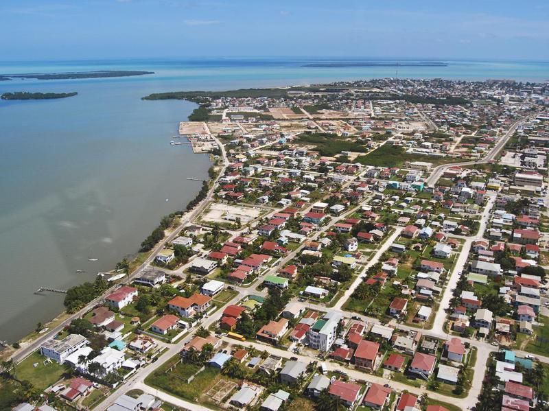 Belize City Aerial
