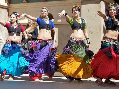 Belly Dancers at Arizona Renaissance Festival