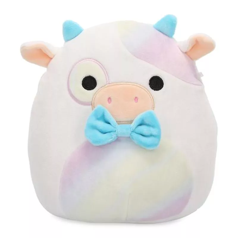 Squishmallows Official Kellytoy Valentines Squad Squishy Soft Plush Toy Animal 5 Inch, Caedyn Cow 