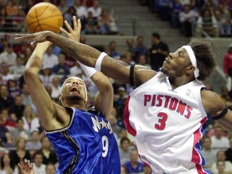Ben Wallace and Drew Gooden