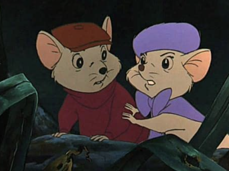 Bernard and Bianca from The Rescuers