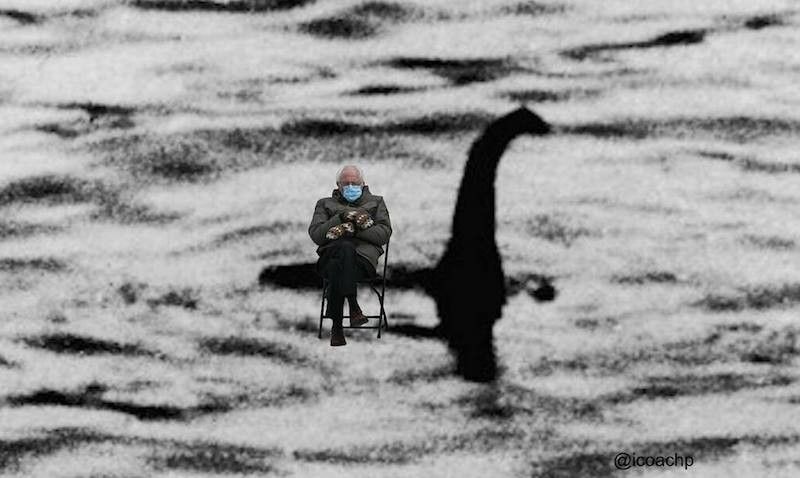 Bernie Sanders and Loch Ness Monster