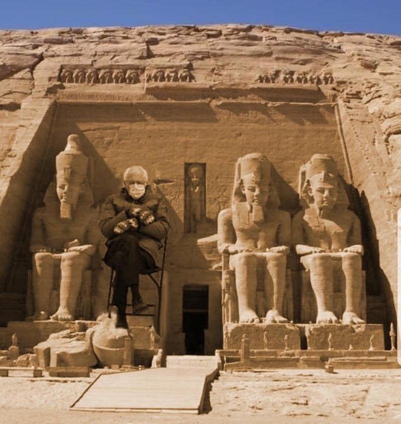Bernie Sanders in ancient Egypt