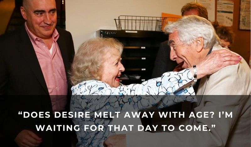 Betty White on getting old
