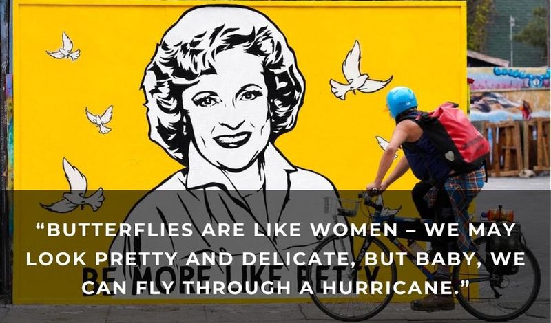 Betty White on resilience and toughness