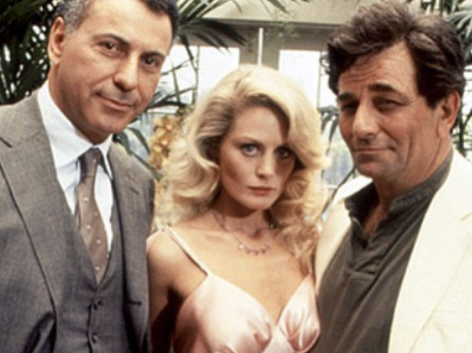Beverly D'Angelo with Alan Arkin and Peter Falk