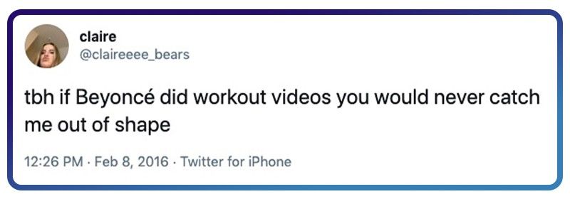Beyoncé workout videos