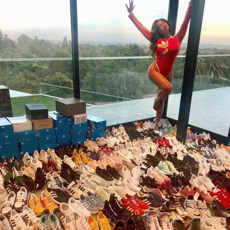 Beyonce's shoe collection