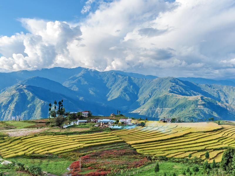 Bhutan countryside