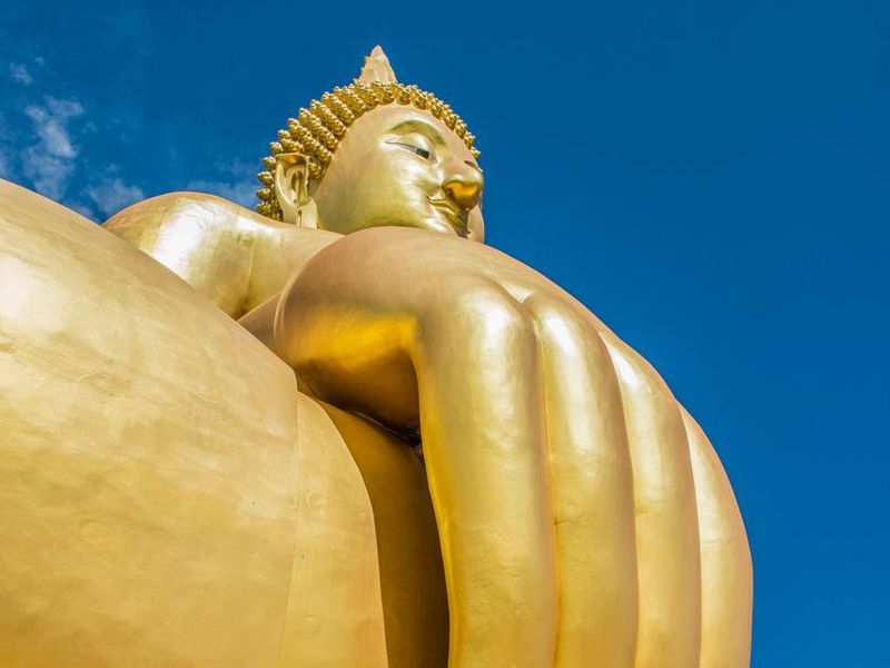 Big Buddha statue in Thailand