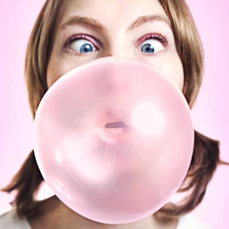 Big gum bubble