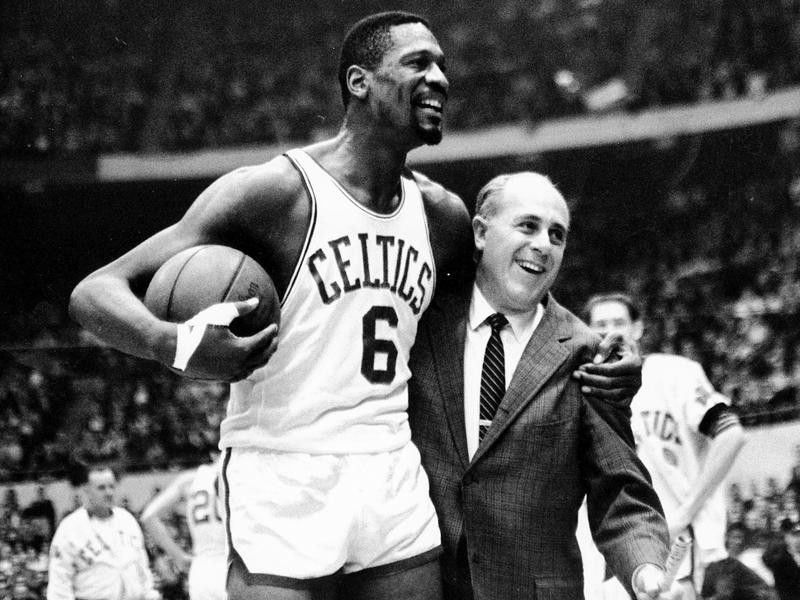 Bill Russell and Red Auerbach