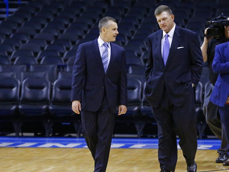 Billy Donovan and Clay Bennett