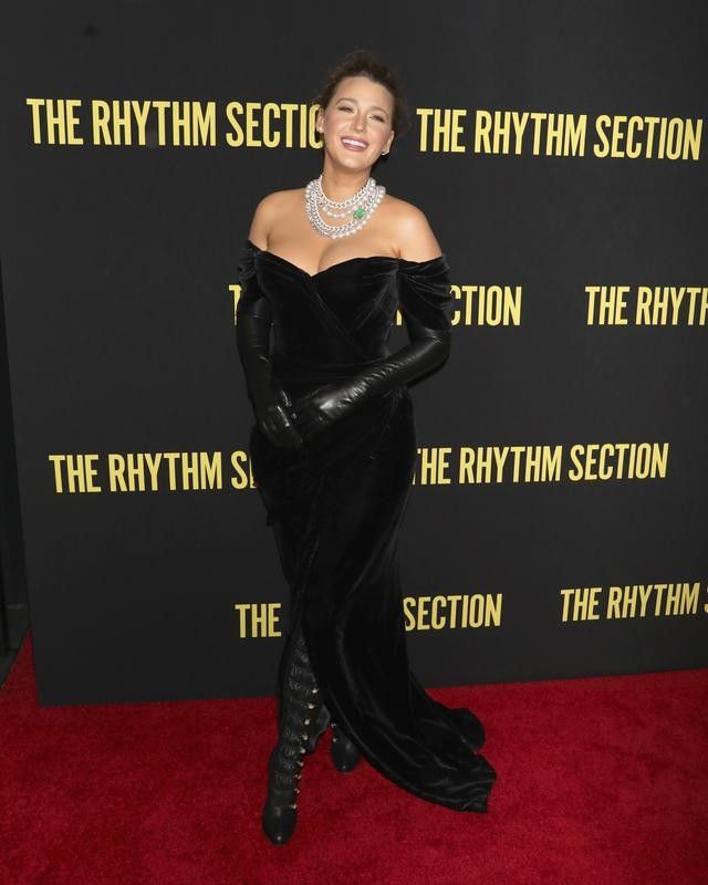 Blake Lively at "The Rhythm Section" screening