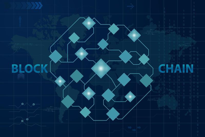 Blockchain global cryptocurrency technology