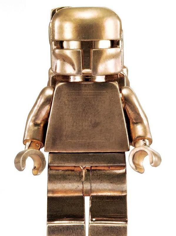 Boba Fett Lego Minifigure – Solid Bronze Promotional Giveaway (2010)