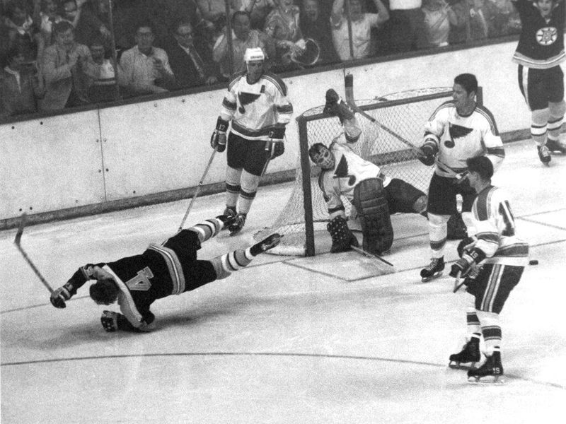 Bobby Orr of the Boston Bruins