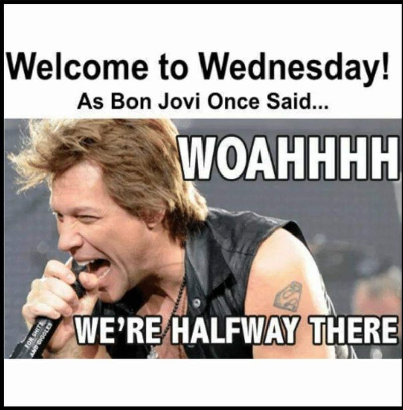 Bon Jovi Wednesday meme