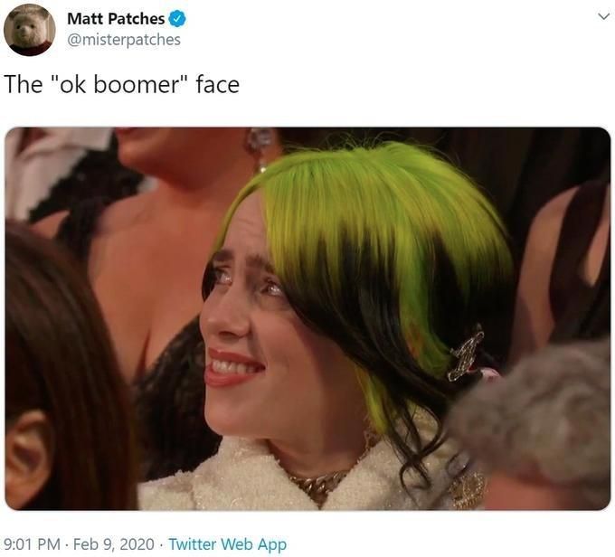 Boomer face
