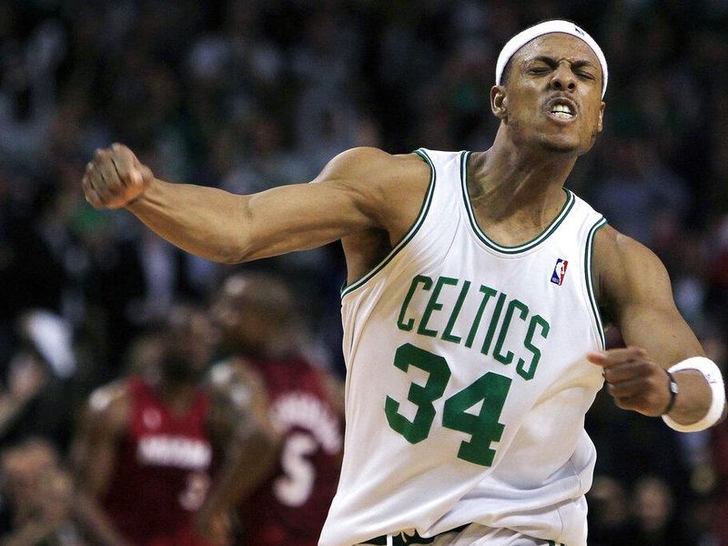 Boston Celtics forward Paul Pierce