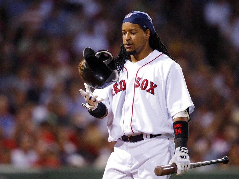 Boston Red Sox slugger Manny Ramirez