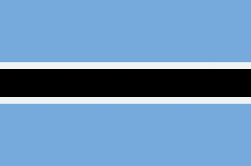 Botswana state flag