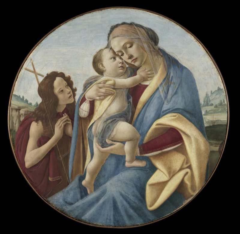 Botticelli’s 'Virgin and Child with the Young John the Baptist'