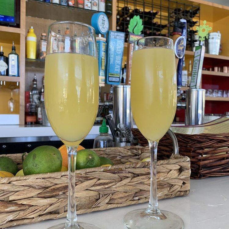 Bottomless mimosas from Downtown Terrace