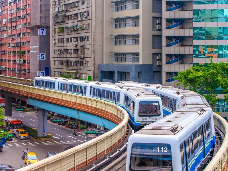 BR wenhu line of Taipei metro system