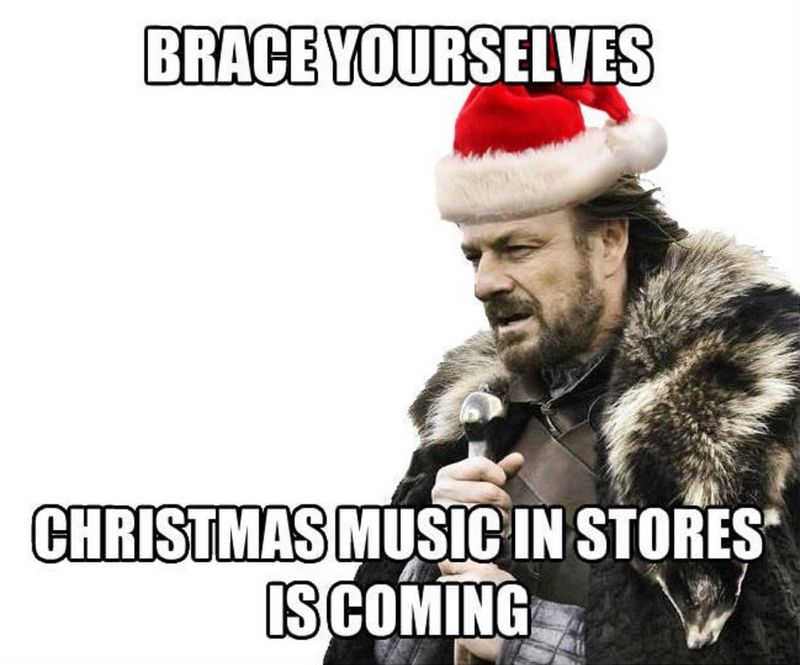 Brace yourselves Christmas music meme
