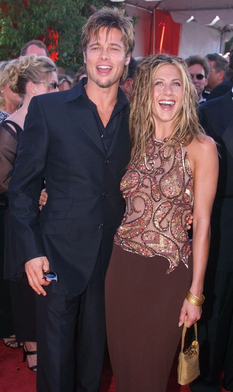 Brad and Jennifer Aniston