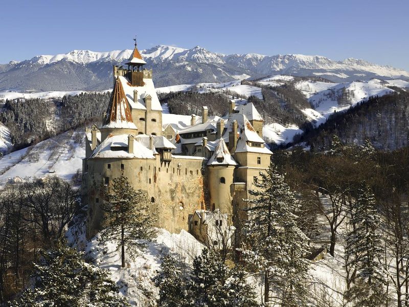 Bran (Dracula's) Castle from Transylvania, Romania