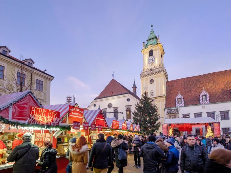 Bratislava at Christmas