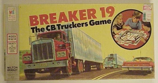 Breakin 19: The CB Truckers Game box