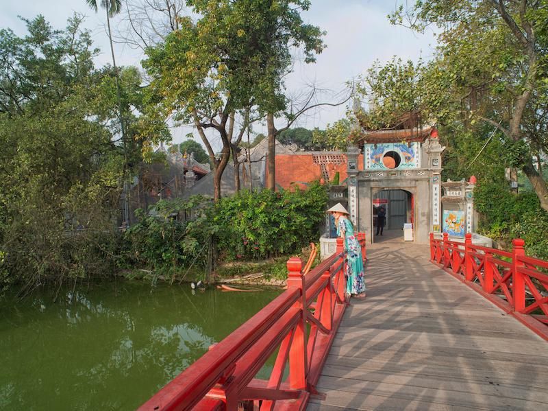 Bridge in Hanoi, Vietnam