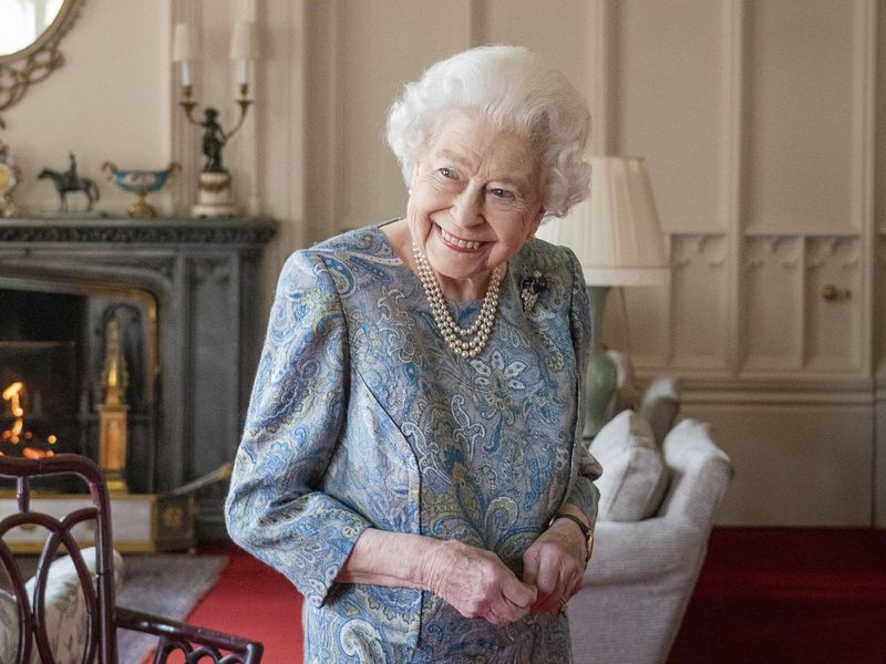 Britain's Queen Elizabeth II smiles
