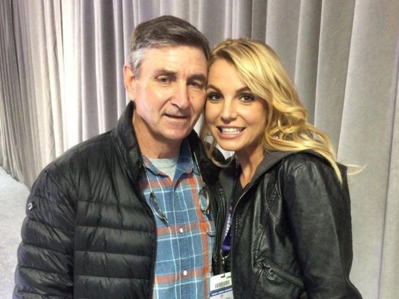 Britney Spears and her father, Jamie