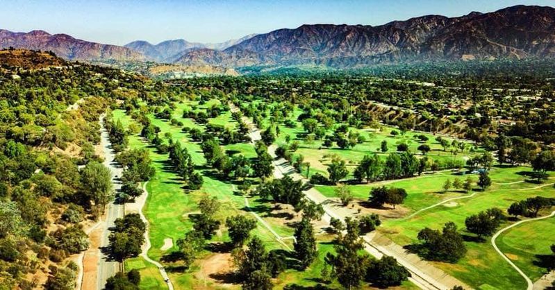 Brookside Golf Course in Pasadena, California