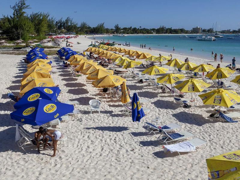 Browne's Beach, a quiet beach in Barbados