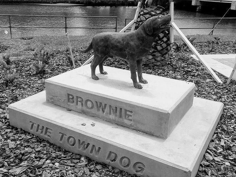 Brownie the Town Dog Daytona Beach grave