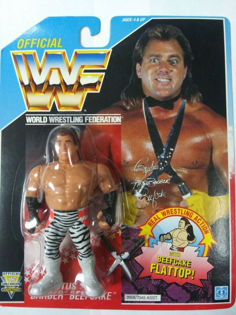 Brutus ‘The Barber’ Beefcake with Zebra Tights
