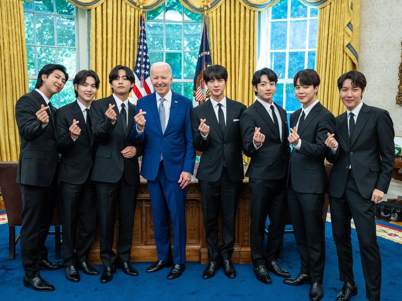 BTS and President Biden