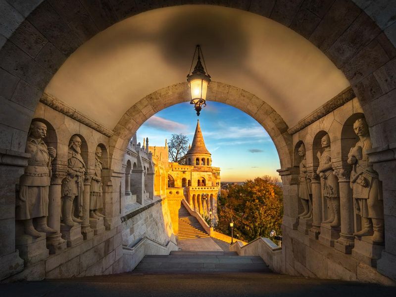 Buda Hill castle, Budapest, Hungary
