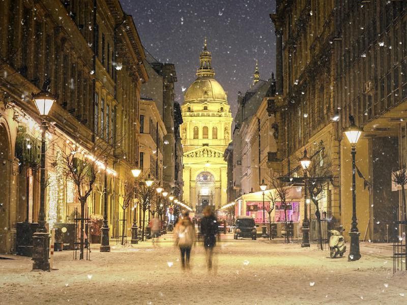 Budapest winter destination in europe